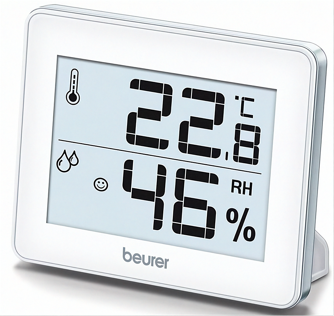 BEURER HM 16 Thermo Hygrometer with ISO 17025 accredited calibration certificate