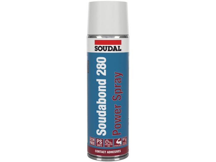 Soudabond 280 Power Spray - 500ml, 12 pcs box (Made in Belgium) by Supplytent.com