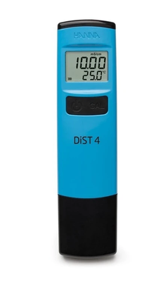 Hanna HI98304 DiST 4 EC Tester – Waterproof Conductivity Meter 0.01 mS/cm Resolution
