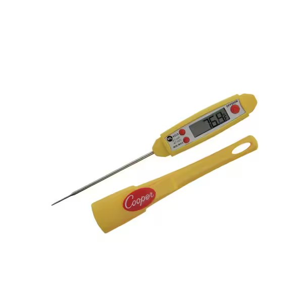Cooper-Atkins Digital Pocket Test Thermometer with Large LCD 4" Stem