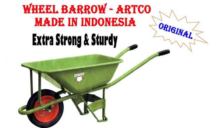Wheel barrow - Arto, Made in Indonesia by Supplytent.com