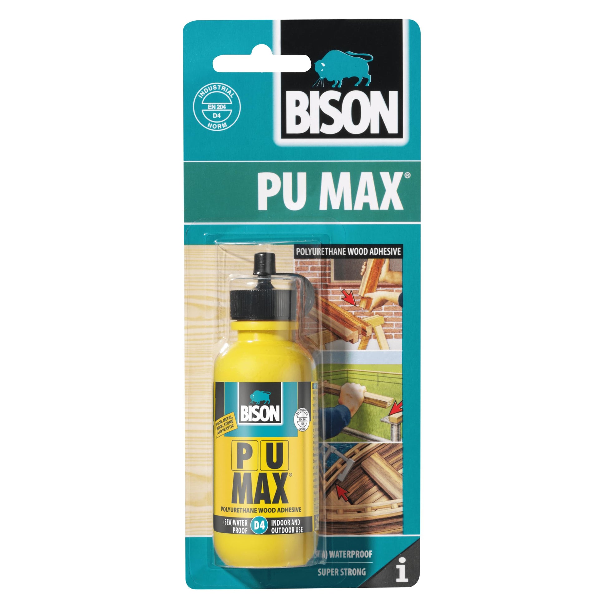BISON PU MAX ADHESIVE CRD 75G*12 L251 by Supplytent.com