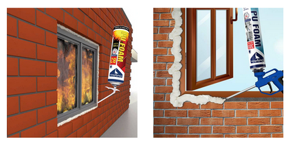 DOLPHIN B2 FIREATED PU FORM - 750 ML x 12 PCS (BOX) by Supplytent.com