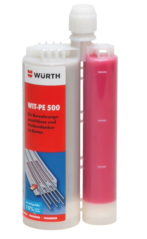 Injectable mortar WIT-PE 500 WIT-PE 500 for concrete and post-installed rebar connection ARTICLE ID-0903480001 by Supplytent.com