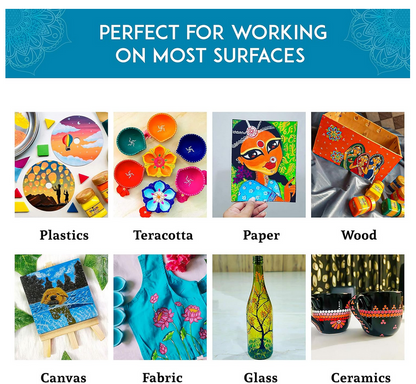 Flash 24 Carat Acrylic Gold Paint 500 ml by Supplytent.com