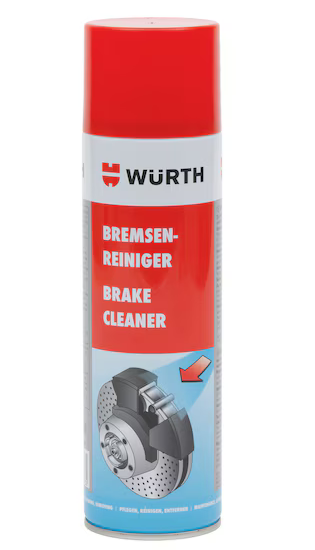 Brake Cleaner 500ML (BRKCLNR-500 ml), Brand: Wurth, Box of 24 PCS,Art.No 08901087 by Supplytent.com