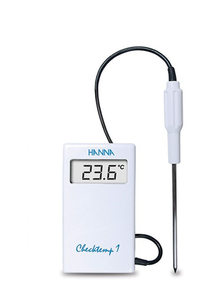 Hanna HI98509 Pocket Thermometer – Thermistor Digital Temperature Meter (Checktemp® 1)