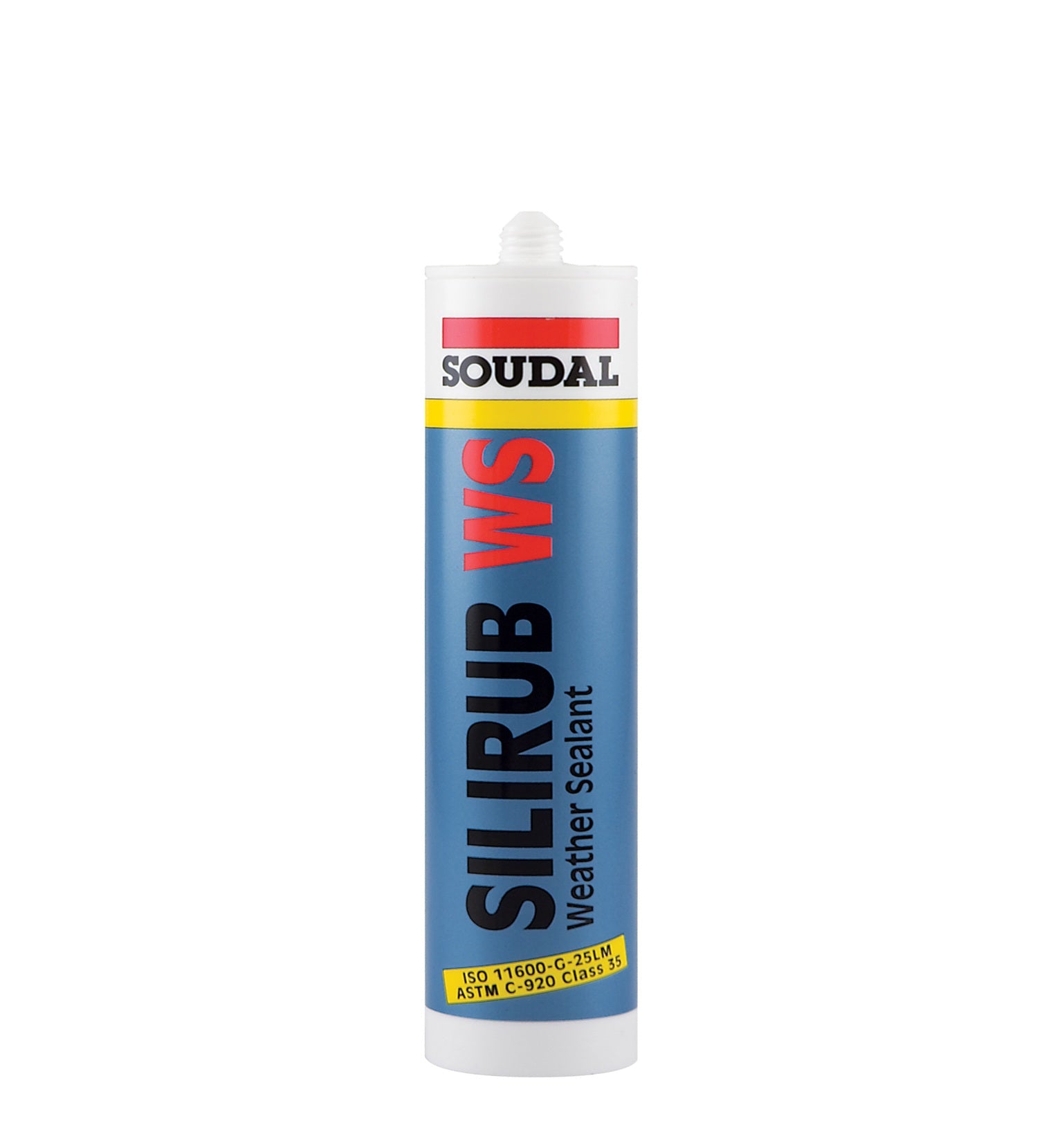 Silirub WS+ Weather Silicone Sealant 280ml cartridge, 24 pcs box (Made in Belgium) or 12 pcs box - 600 ml catridge by Supplytent.com