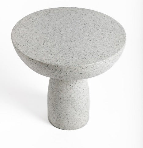 Cementitous Terrazzo coffee table -round by Supplytent.com