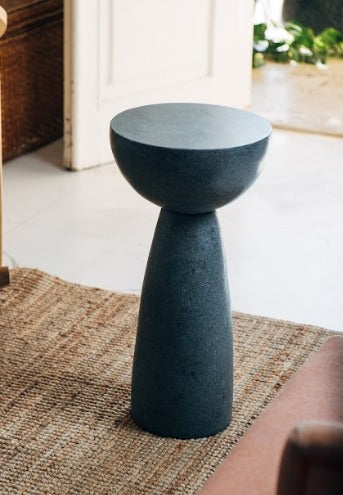 Cementitious Terrazzo Round Side Table With Elegant Design by Supplytent.com