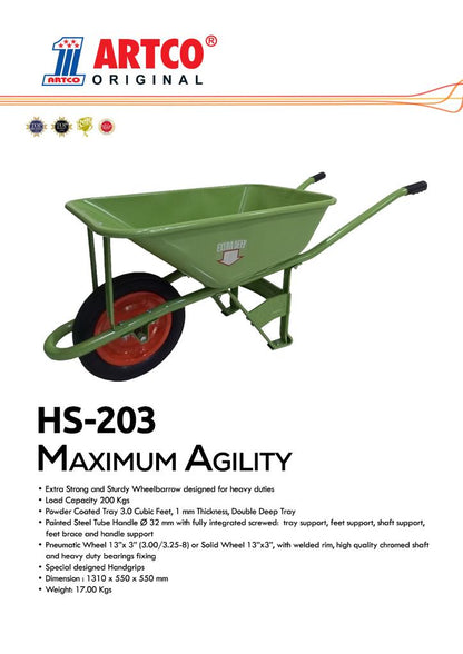Wheel barrow - Arto, Made in Indonesia