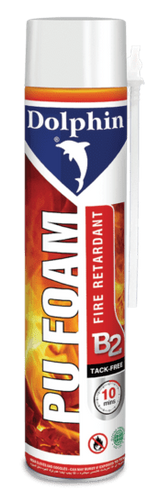 DOLPHIN B2 FIREATED PU FORM - 750 ML x 12 PCS (BOX) by Supplytent.com