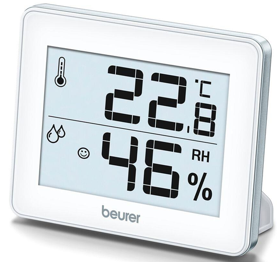 BEURER HM 16 Thermo Hygrometer with ISO 17025 accredited calibration certificate