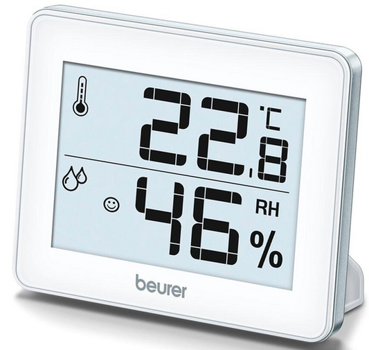 BEURER HM 16 Thermo Hygrometer with ISO 17025 accredited calibration certificate