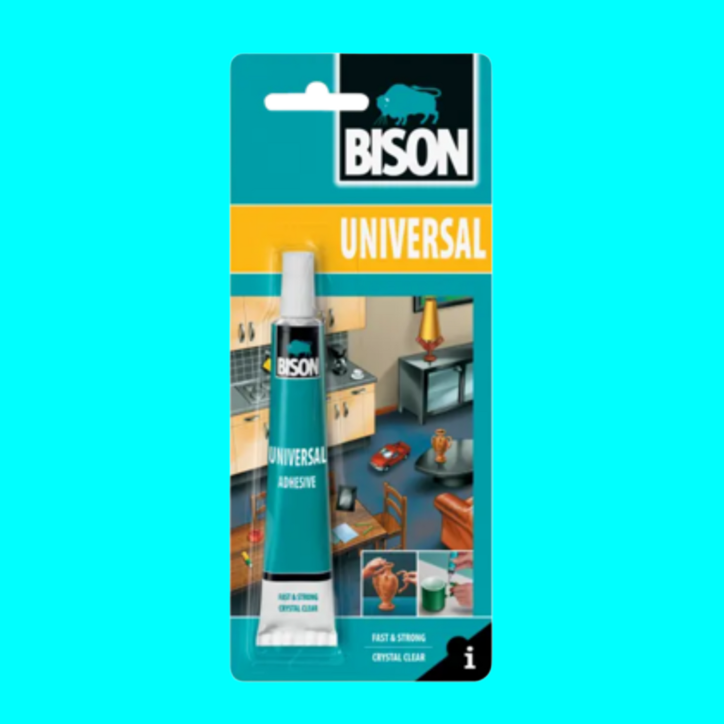 BISON UNIVERSAL ADHESIVE CRD 25ML*12 L301 by Supplytent.com