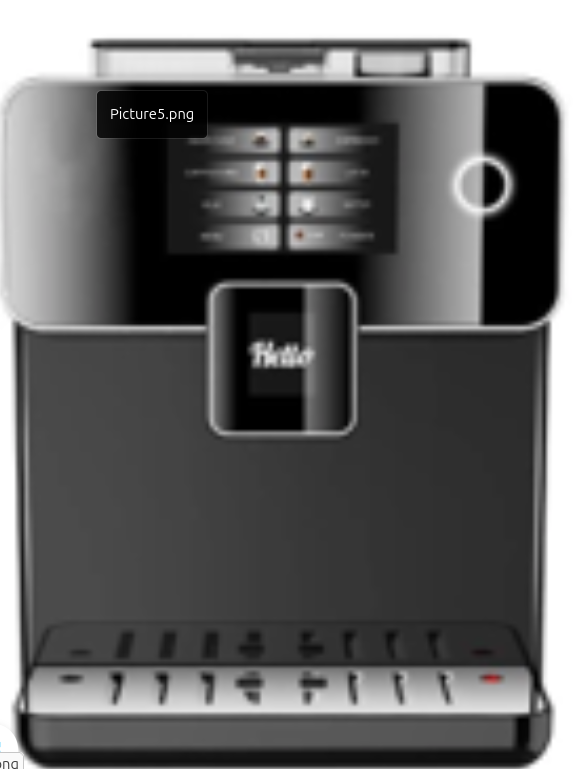 Fully Automatic Bean to cup Coffee Vending machine, Brand: Beckers, Made in italy by Supplytent.com