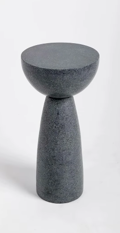 Cementitious Terrazzo Round Side Table With Elegant Design by Supplytent.com