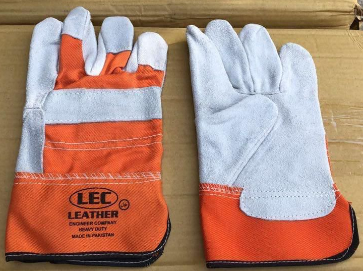 Single Palm Leather Gloves x 12 pair ( one dozen) by Supplytent.com