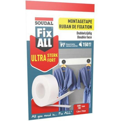 Fix All Mounting Tape (Made in Belgium) by Supplytent.com