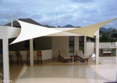 Sunshade Sheets - Made In Korea - 5 x 3 metre, 10 years UV warranty by Supplytent.com