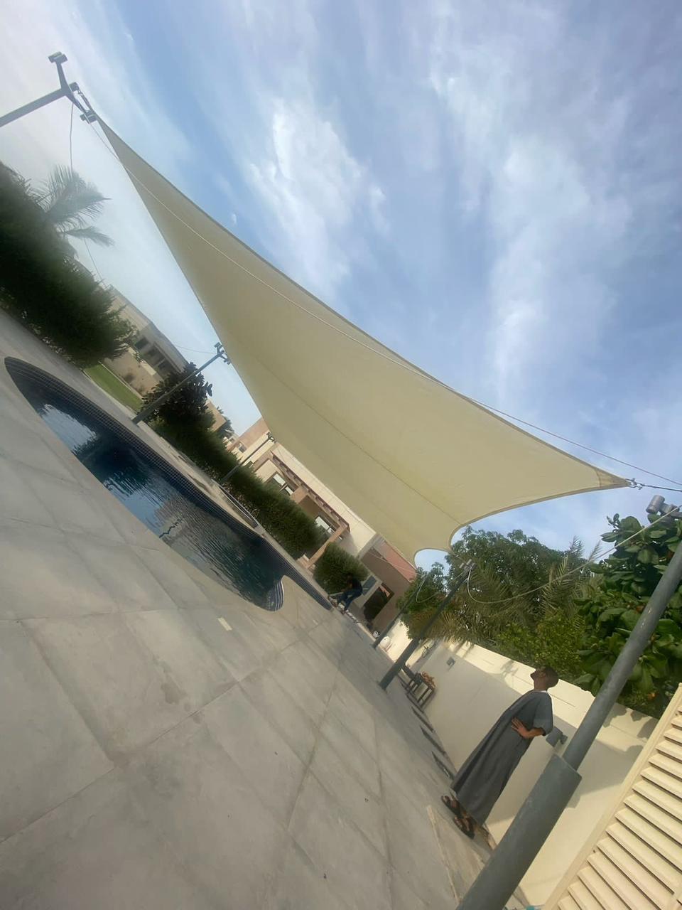 Sunshade Sheets - Made In Korea - 5 x 3 metre, 10 years UV warranty by Supplytent.com