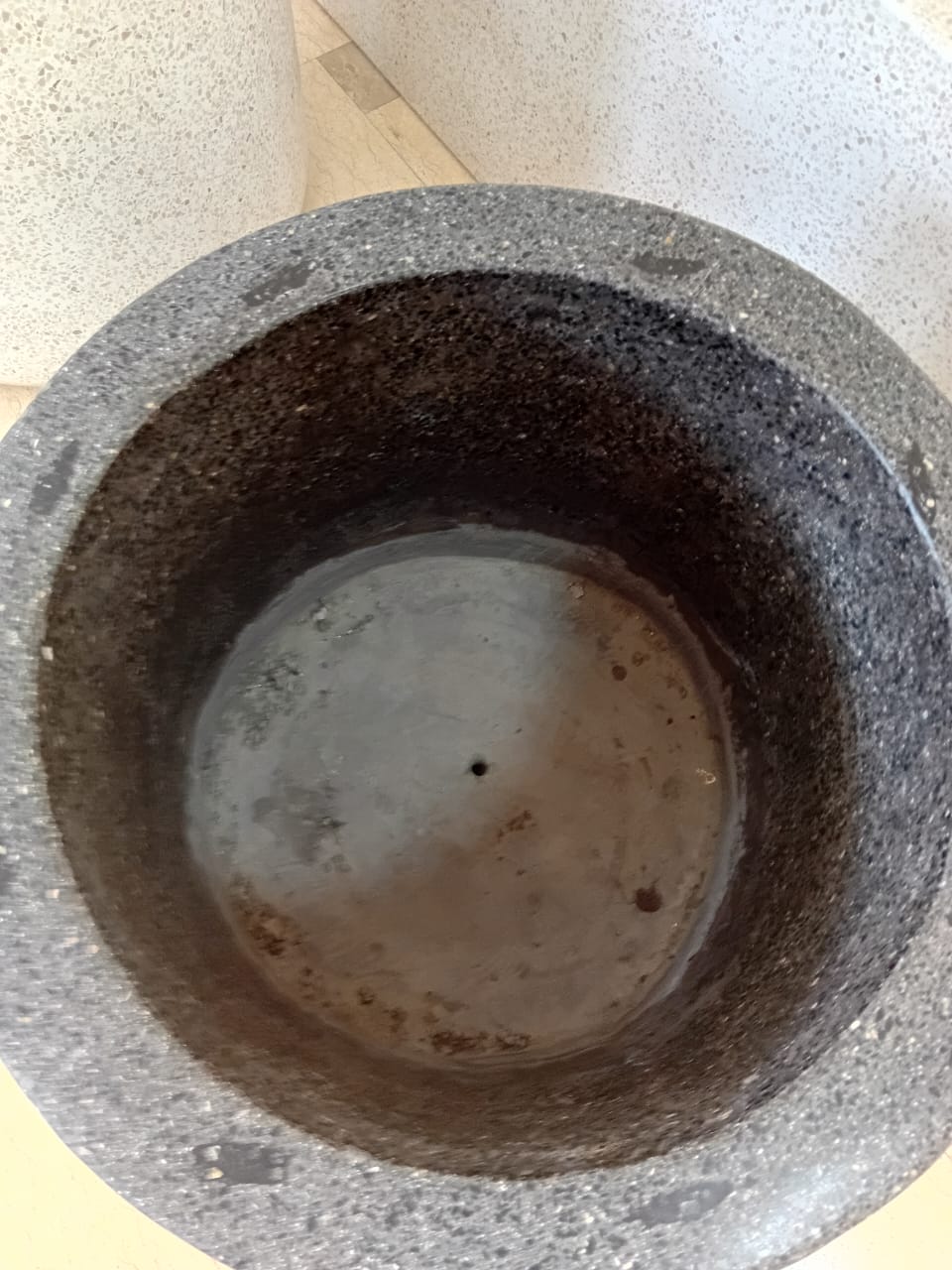 Terrazzo Pot, Size:outer diameter: 50 cm, inner diameter 40 cm by Supplytent.com