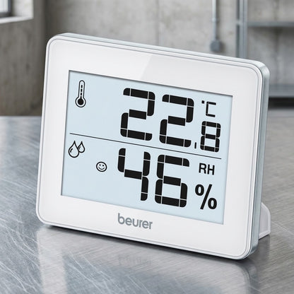 BEURER HM 16 Thermo Hygrometer with ISO 17025 accredited calibration certificate